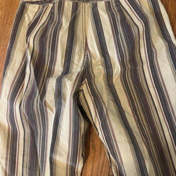 Vintage Low Rise Striped Bell Bottom 
Jeans by Newport News Jeanology size 8 - Picture 6 of 10
